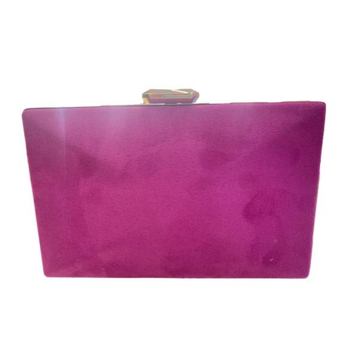 cartera fucsia oscuro cierre brillante|JC