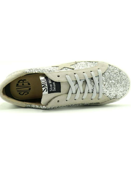 1097 GLITTER|SILVER GOOSE