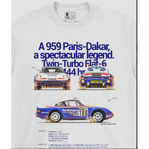 Camiseta 959 “Paris-Dakar”|R