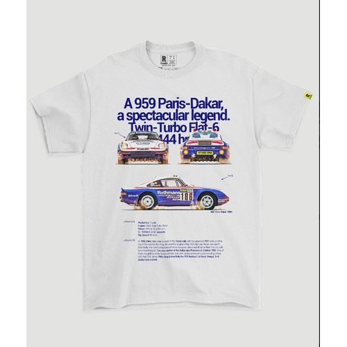 Camiseta 959 “Paris-Dakar”|R