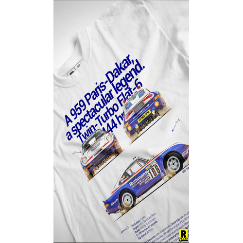 Camiseta 959 “Paris-Dakar”|R