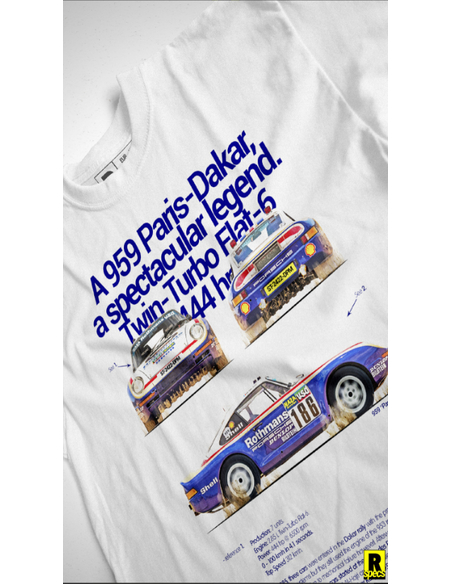 Camiseta 959 “Paris-Dakar”|R