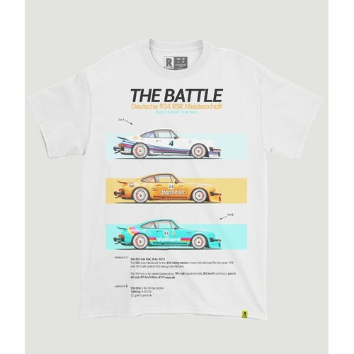 Camiseta “934-The Battle” Blanca|R