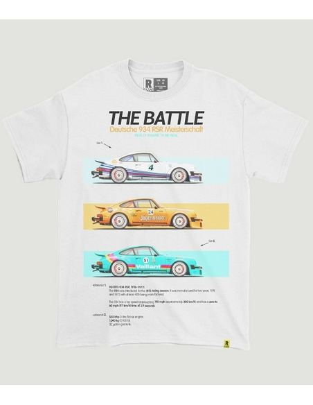 Camiseta “934-The Battle” Blanca|R