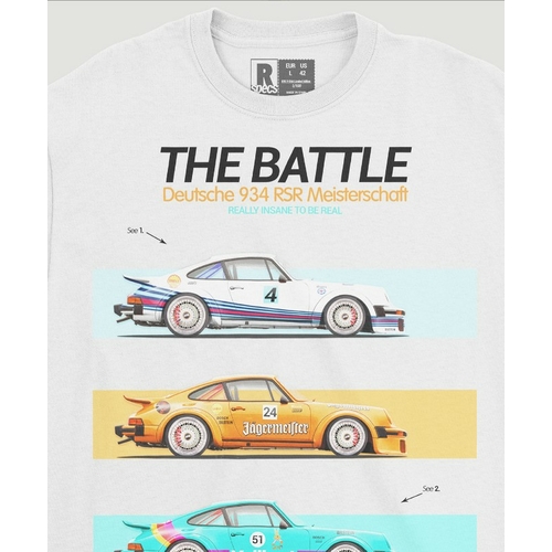 Camiseta “934-The Battle” Blanca|R