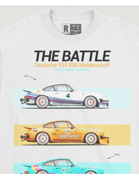 Camiseta “934-The Battle” Blanca|R